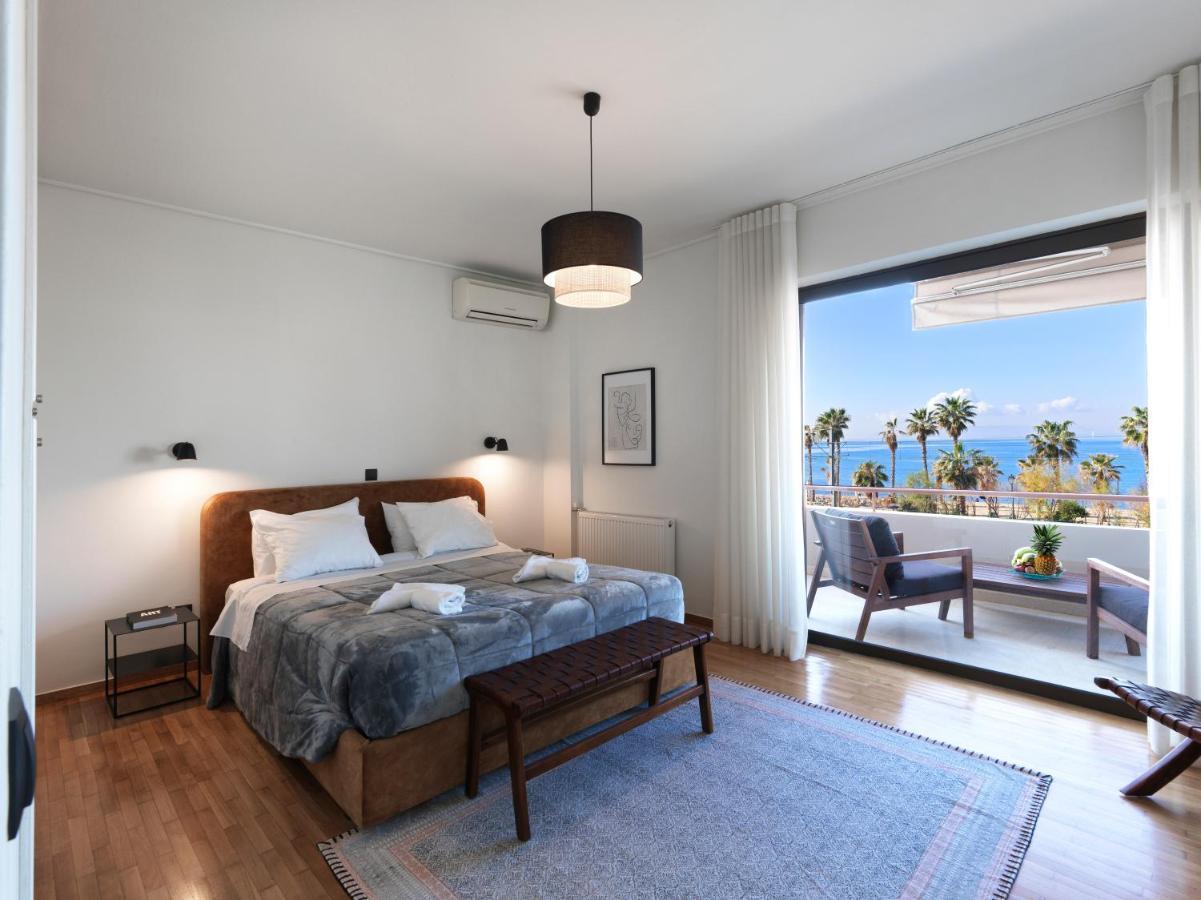 Sea View Luxurious Flat - Athens Coast. Apartment Екстериор снимка